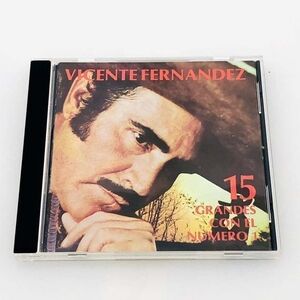 Rare CD Vicente Fernandez - 15 Grandes Con El Número 1